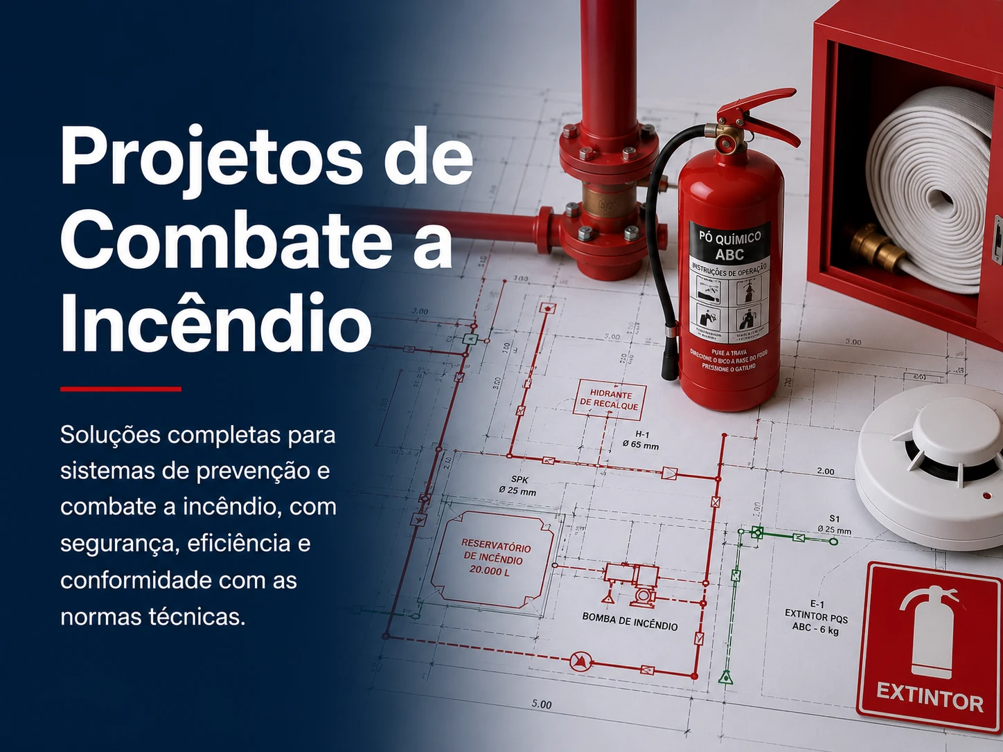 Projetos de Combate a Incêndio